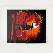 Tenture Colère des Guerriers (Devant (Horizontal))