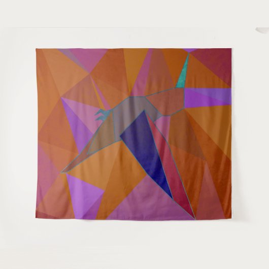 Tenture Colibri (Devant (Horizontal))