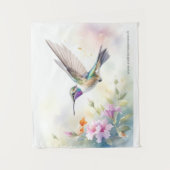 Tenture Colibri (Devant)