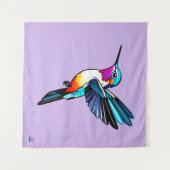 Tenture Colibri (Devant (Horizontal))