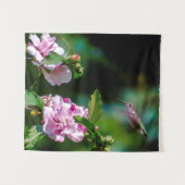 Tenture Colibri à gorge rubis - Photo originale (Devant (Horizontal))