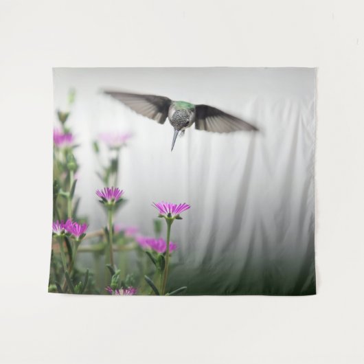 Tenture Colibri unique (Devant (Horizontal))