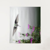 Tenture Colibri unique (Devant)