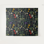 Tenture Collage de fleurs sauvages (Devant (Horizontal))