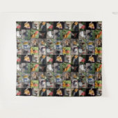 Tenture Collage de photos de poulet, (Devant (Horizontal))