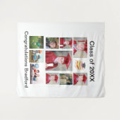 Tenture Collage de photos de remise de diplôme moderne per (Devant (Horizontal))