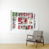 Tenture Collage de photos de remise de diplôme moderne per (En situation (horizontale))