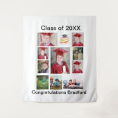 Tenture Collage de photos de remise de diplôme moderne per (Devant)