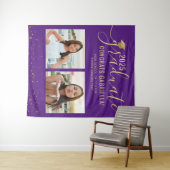 Tenture Collage de photos Stand de remise de diplômes Fond (En situation (horizontale))