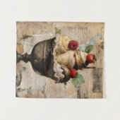 Tenture Collage de sundae de glace  (Devant (Horizontal))