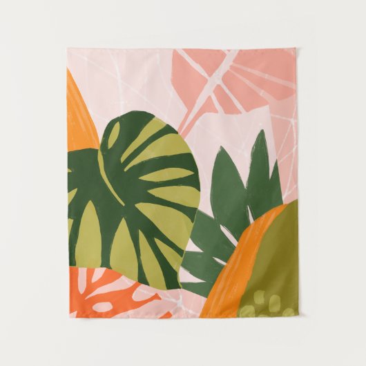 Tenture Collage Jungle I (Devant)