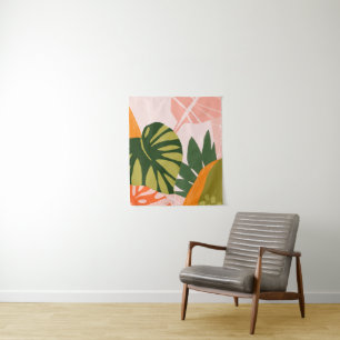 Tenture Collage Jungle I