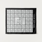 Tenture Collage photo simple 37 - fond personnalisé (Devant (Horizontal))