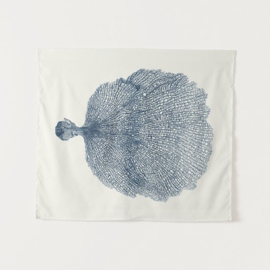 Tenture Collection côtière en Indigo VI (Devant (Horizontal))