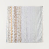 Tenture Collection de dentelle transparente sans couture : (Devant (Horizontal))