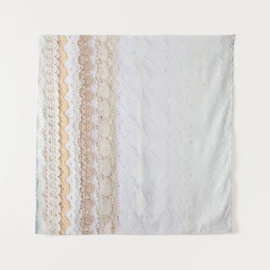 Tenture Collection de dentelle transparente : Textures de  (Devant (Horizontal))