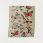 Tenture Collection de la papillon Moth Nature Dessin (Devant)