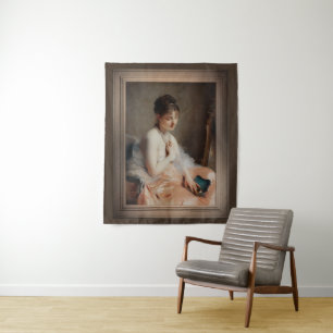 Tenture Collier de perles par Charles Chaplin