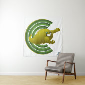 Tenture Coloma Comets #2 (En situation)