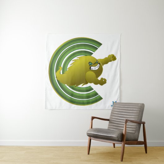 Tenture Coloma Comets #2 (En situation)