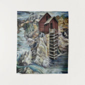 Tenture Colorado Rocky Mountains River Crystal Mill (Devant)