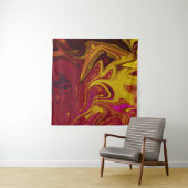 Tenture Colorful abstract painting (En situation (horizontale))