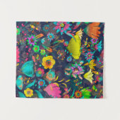Tenture Colorful botanical pattern (Devant (Horizontal))