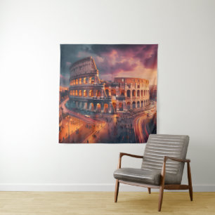 Tenture Colosseum Rome Italie Vintage voyage