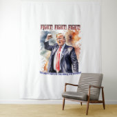 Tenture Combattez ! Combattez ! Combattez ! Légende de Tru (En situation)