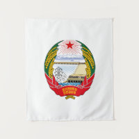 Communiste socialiste de Juche d'emblème du DPRK