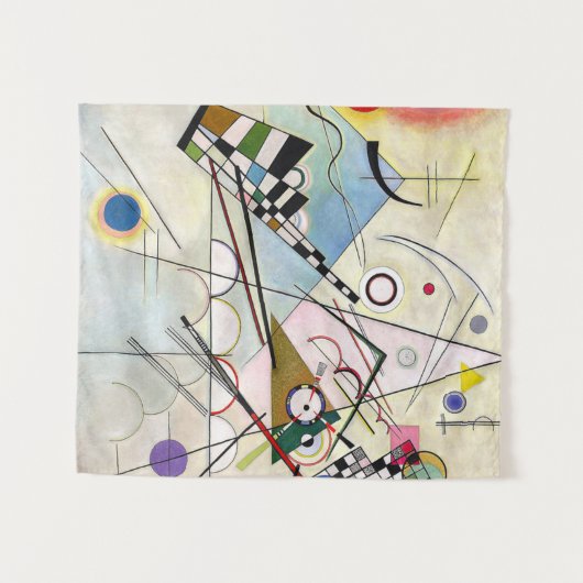 Tenture Composition 8 Wassily Kandinsky (Devant (Horizontal))