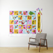 Tenture Compte à rebours du calendrier de l'Avent de Noël (En situation (horizontale))