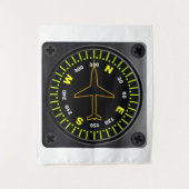 Tenture Compteur d'aéronef (Devant)