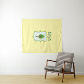 Tenture Conception À feuillage persistant écologique (En situation (horizontale))