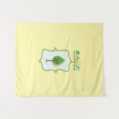 Tenture Conception À feuillage persistant écologique (Devant (Horizontal))