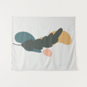 Tenture Conception Abstraite des feuilles (Devant (Horizontal))