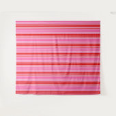 Tenture Conception de bandes verticales rose bubble gum ro (Devant (Horizontal))
