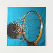 Tenture Conception de basketball géniale (Devant (Horizontal))