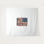 Tenture Conception de chemise vectorielle du drapeau améri (Devant (Horizontal))