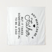 Tenture Conception de devis papa spécial (Devant (Horizontal))