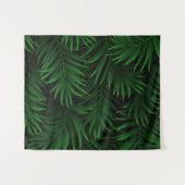Tenture Conception de feuilles de palmier tropical luxuria (Devant (Horizontal))