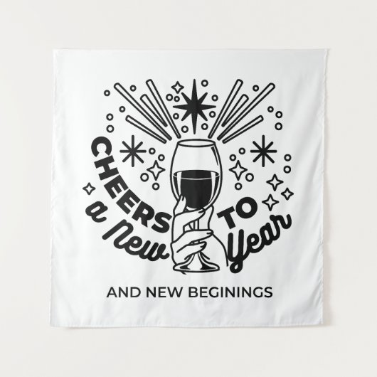 Tenture Conception de la fête du Nouvel An (Devant)