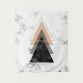 Tenture Conception de marbre en pastel d'impression (Devant)