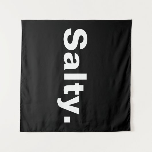 Tenture conception de minimalisme d'un mot (Devant (Horizontal))