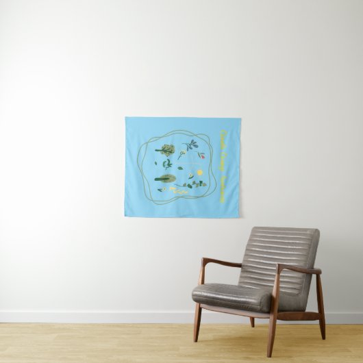 Tenture Conception de modes de vie durables (En situation (horizontale))