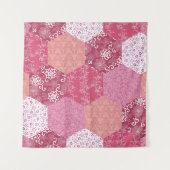 Tenture Conception de Motif de Patchwork de style japonais (Devant)