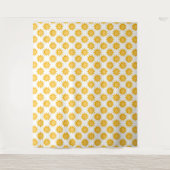 Tenture Conception de motif de soleil ensoleillé sur fond (Devant)