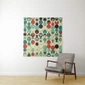 Tenture Conception de motif géométrique abstrait sans cout (En situation (horizontale))