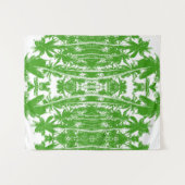 Tenture Conception de palmiers abstraits (Devant (Horizontal))