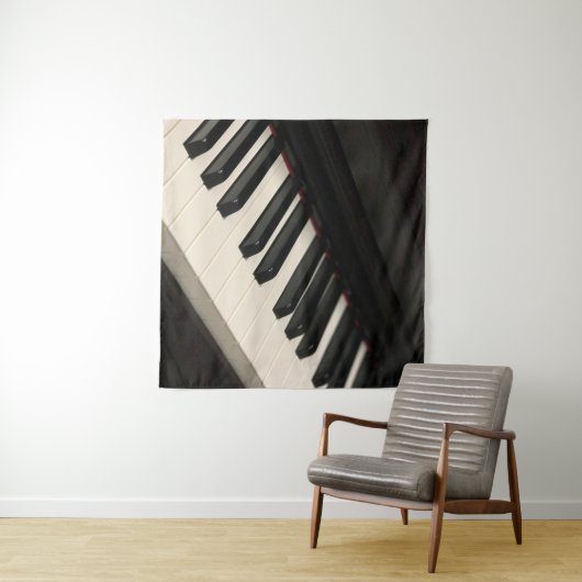 Tenture Conception de piano cool (En situation (horizontale))